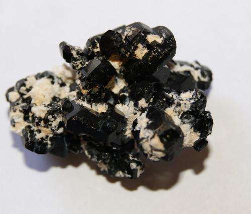 Tourmaline crystal cluster